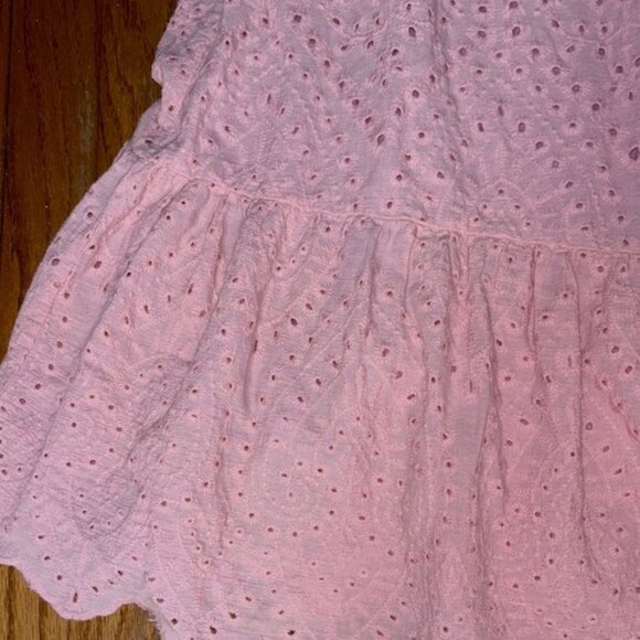 SHEIN Pink Ruffled Maxi Sundress - Picture 8 of 10